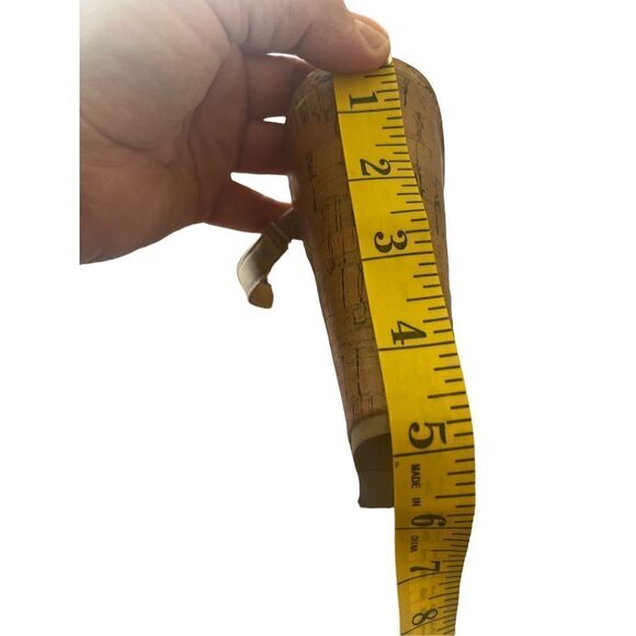 Report Women's Tan/Cream Strappy Cork Wedge Sandals Size 10 New without Box - Picture 3 of 11